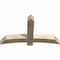 Ekena Millwork Bellingham Rough Sawn Timber Gable Bracket, Douglas Fir, 60"W x 35"H x 6"D x 6"F, 14/12 Pitch GBW060X35X0606BEL00RDF - alternate 2